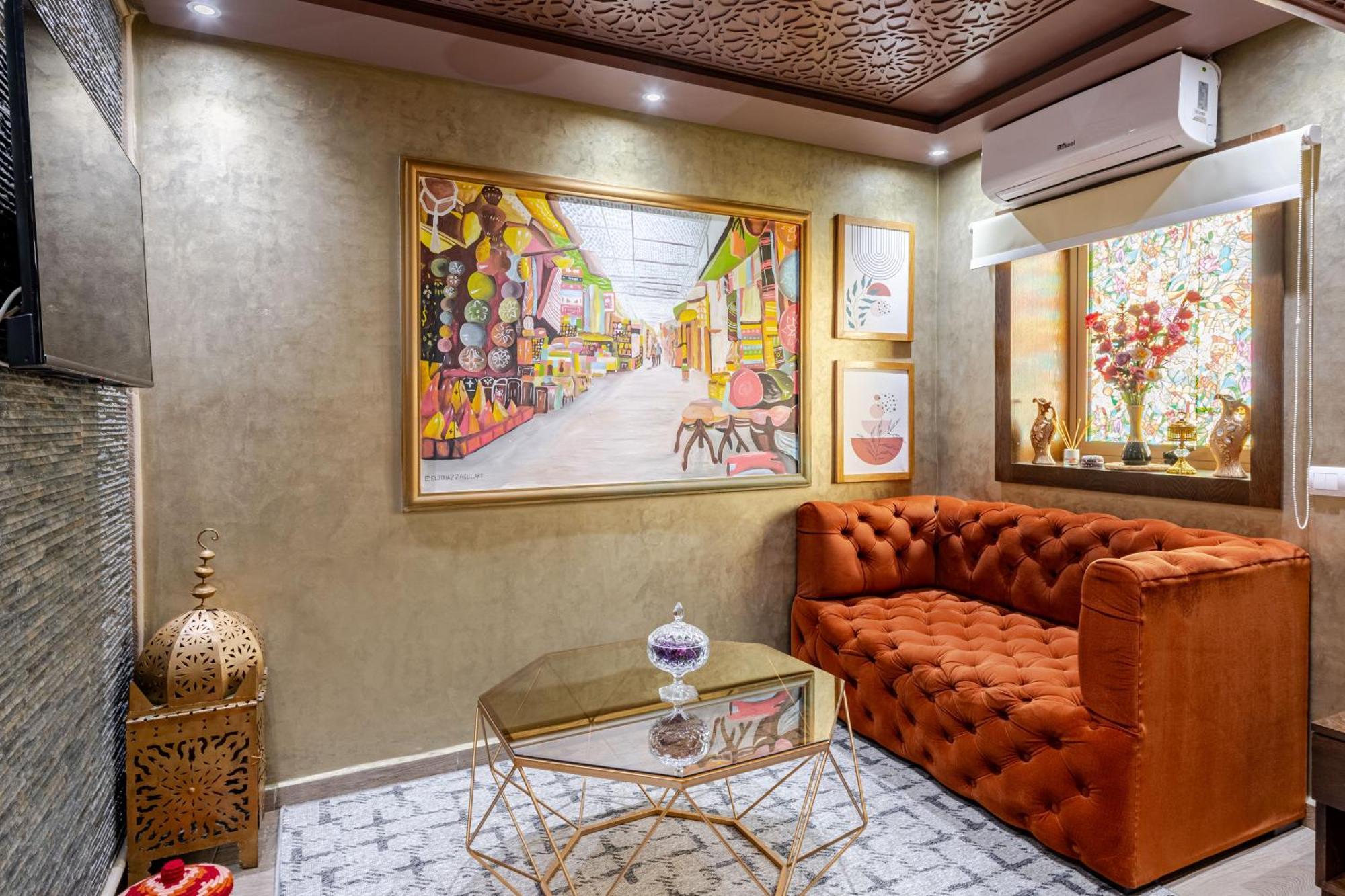 Studio Elegant Au Coeur De La Medina De Рабат Экстерьер фото